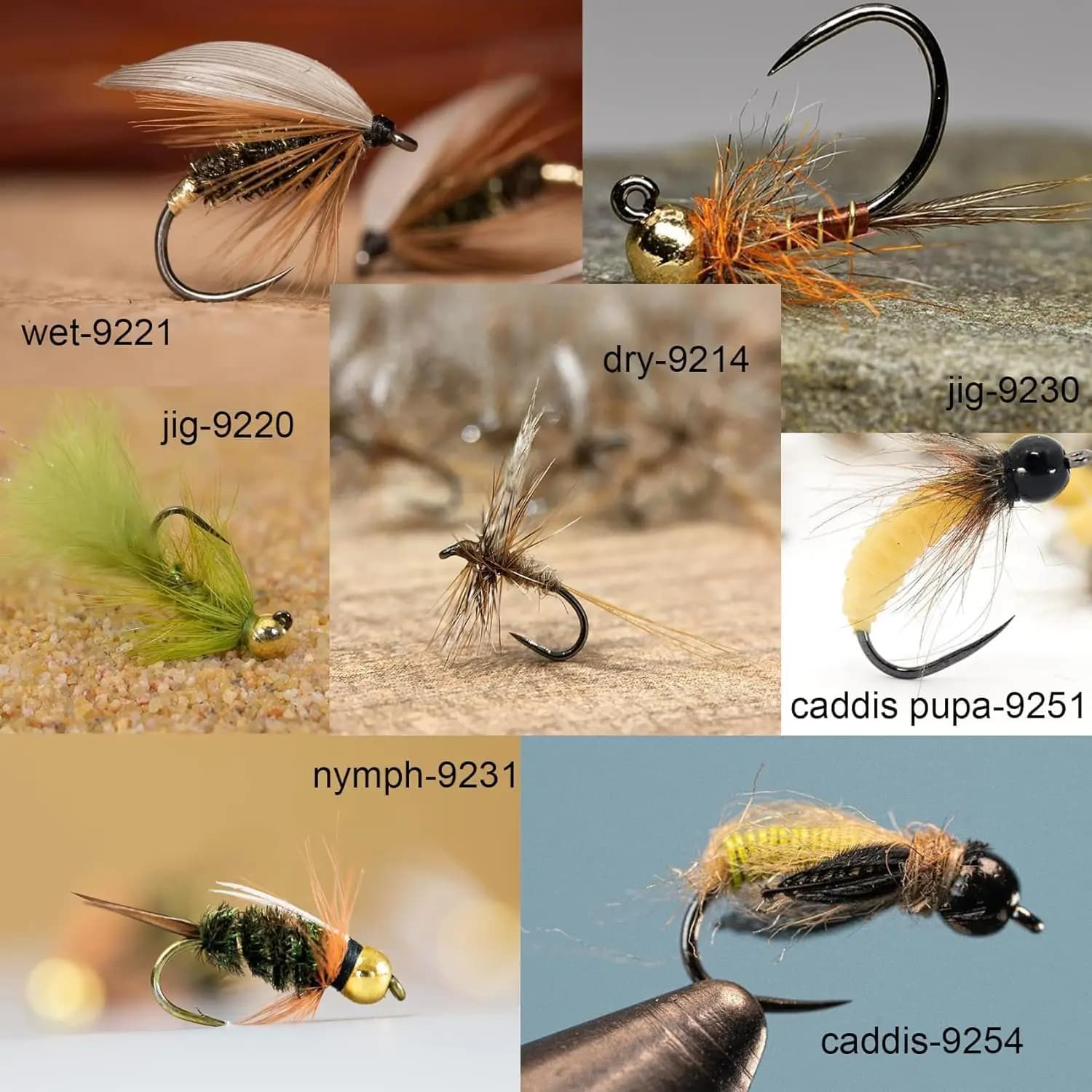 Hameçons de pêche sans ardillon Eupheng Plus, 100 pièces pour nymphe sèche, pupe et larve