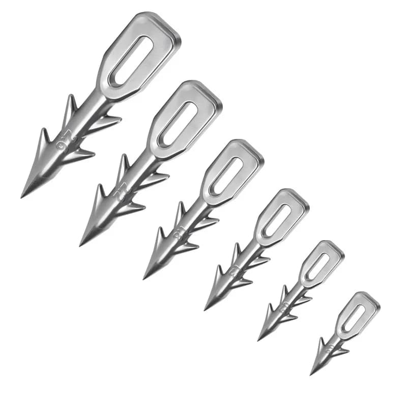Plombs de pêche barbelés 10 pièces 0.6g-2.6g pour leurres souples et montages Neko Rig Wacky Rig