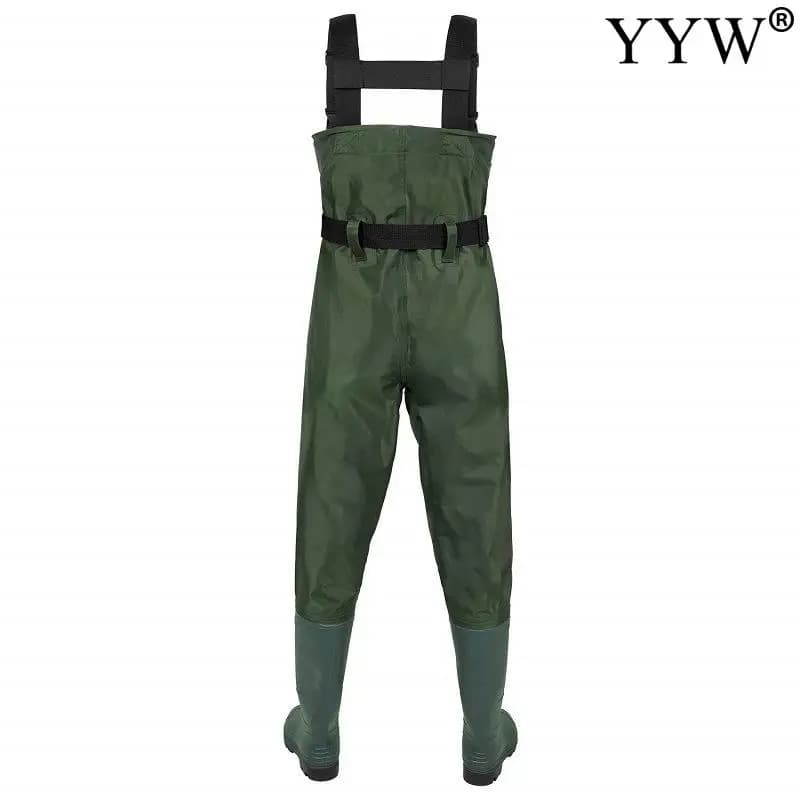 Combinaison complète de pêche waders avec bottes intégrées - Ensemble imperméable pour hommes et femmes