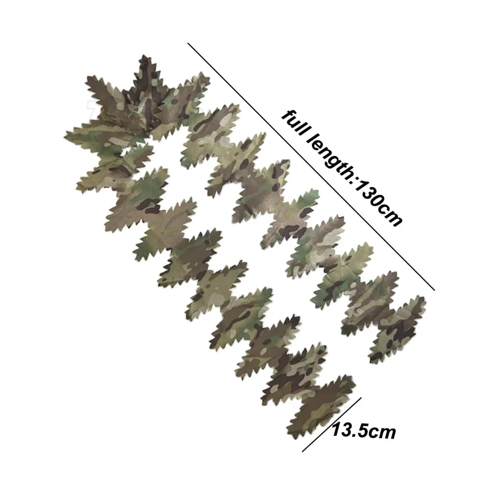 Bandes camouflage découpe laser 3D - Accessoires ghillie sac à dos chasse bricolage