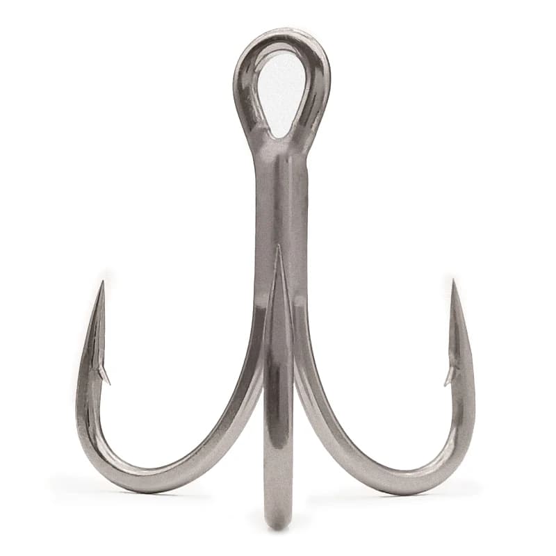 Hameçons triple LUREHOLIC 3X 4X super résistants anti-corrosion pour pêche en mer et eau douce