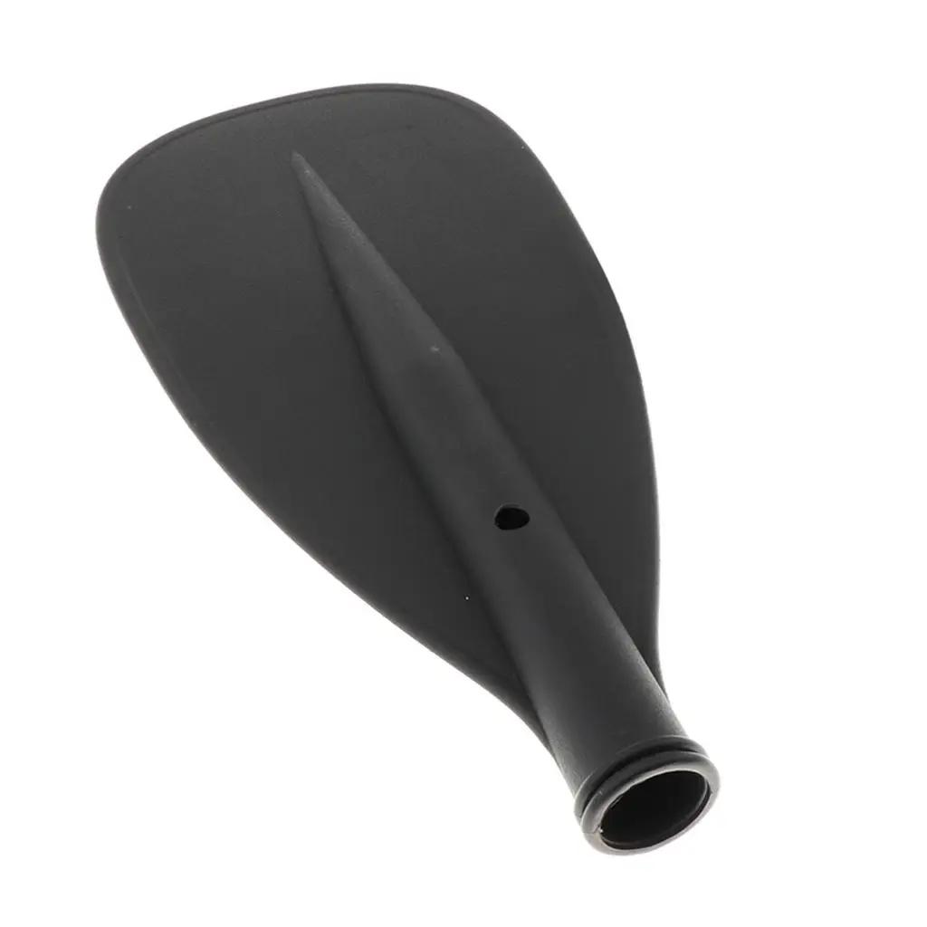 Pale de rechange pour pagaie canoë - 42x19cm courbée noire haute performance pêche