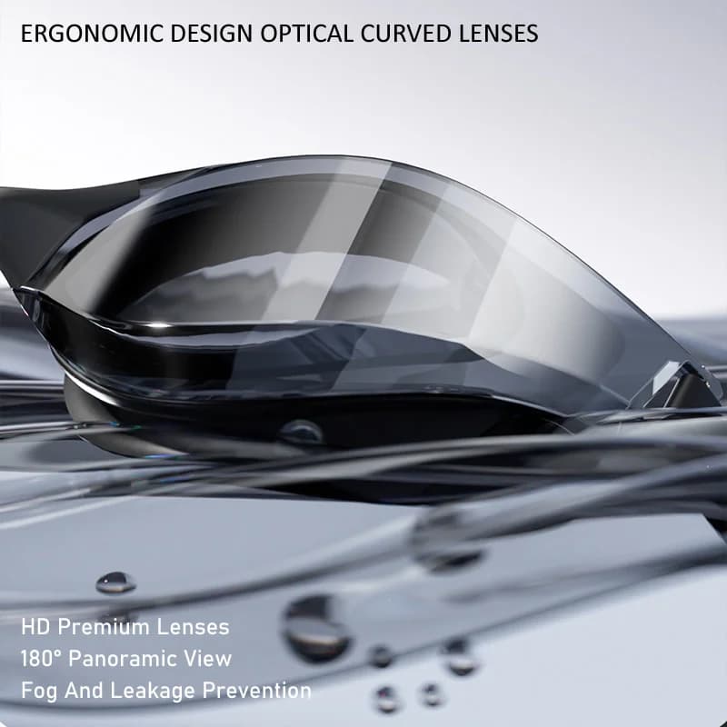Lunettes de compétition petit cadre professionnelles - revêtement anti-buée et protection UV haute définition