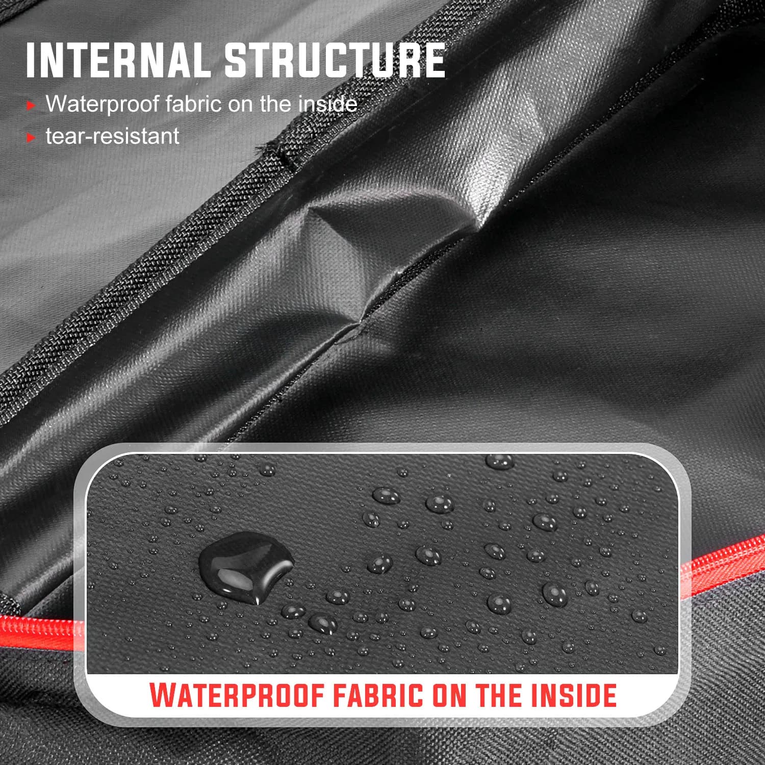 Sac de pêche Sougayilang 46cm/57cm grande capacité 100b - Sac étanche oxford portable pour matériel de pêche