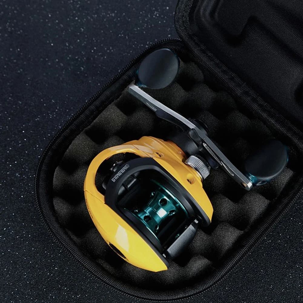 Étui de protection étanche pour moulinet de pêche - Boîte EVA résistante avec mousse anti-pression