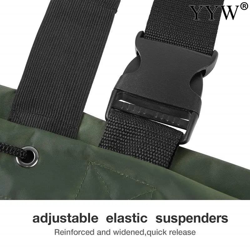 Combinaison complète de pêche waders avec bottes intégrées - Ensemble imperméable pour hommes et femmes