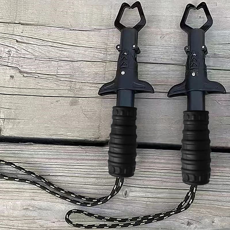 Pince à lèvres pêche avec balance intégrée - Outil anti-rouille pour débutants passionnés de pêche
