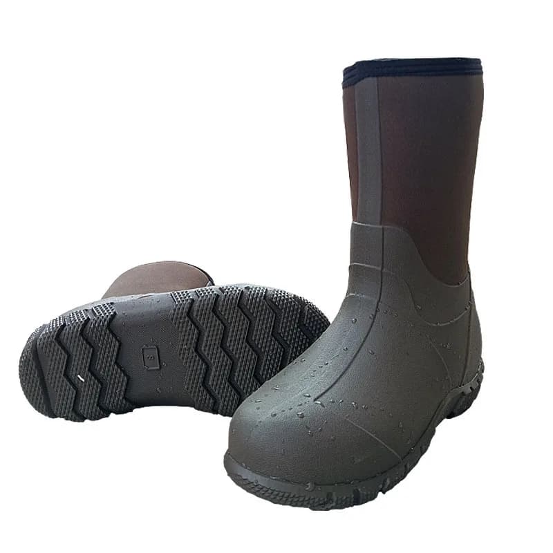 Bottes camouflage pêche et chasse - Rainshoes antidérapants bionique feuilles d'érable pour forêt