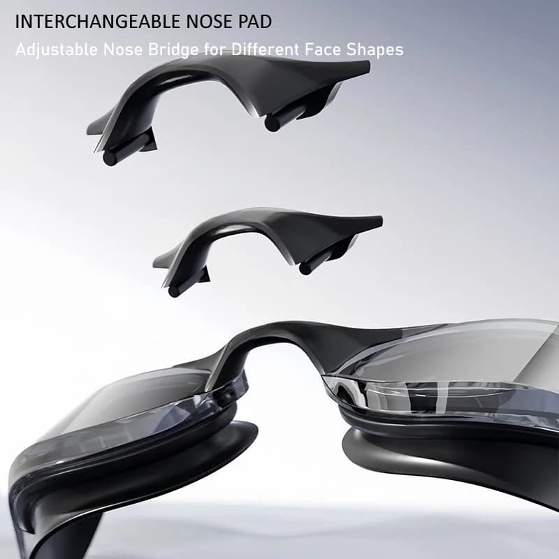 Lunettes de compétition petit cadre professionnelles - revêtement anti-buée et protection UV haute définition