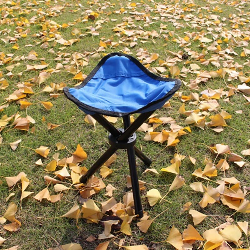 Chaise pliante trépied portable pour activités outdoor pêche camping voyage pique-nique accessoires