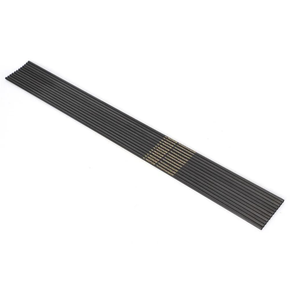 Fûts flèches carbone pur 30" ID6.2 spine 300-800 pour arc compound recurve cible chasse pêche précise