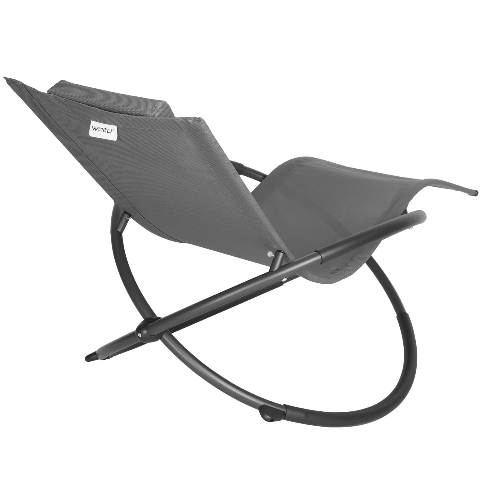 Chaise longue pliante WOLTU pour jardin, pêche et plage - Siège confortable à bascule pour sieste