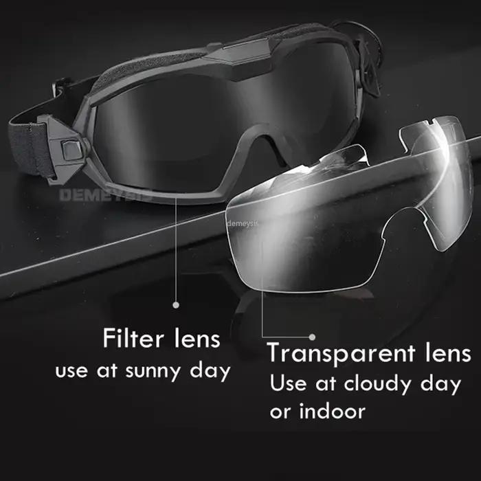 Lunettes de pêche avec ventilateur intégré pour pêche par forte chaleur et humidité