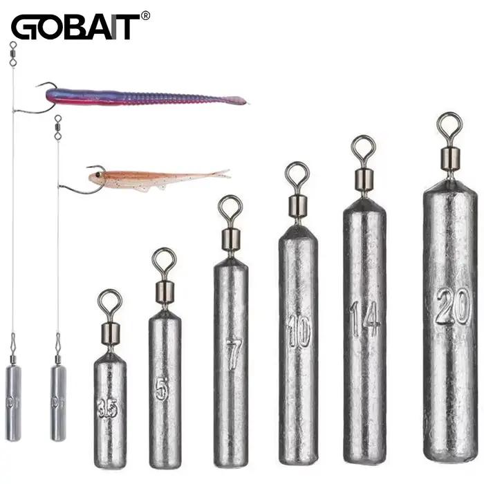 Moule à plombs de pêche mer et rivière 15 pièces, poids 3.5g à 20g, kit plombs