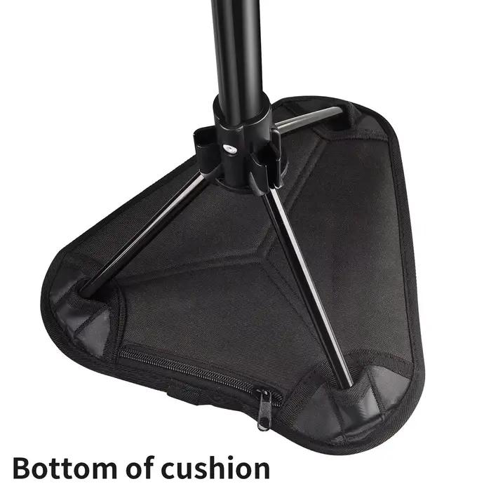 Tabouret télescopique pêche portable mini triangle pour plage et camping léger