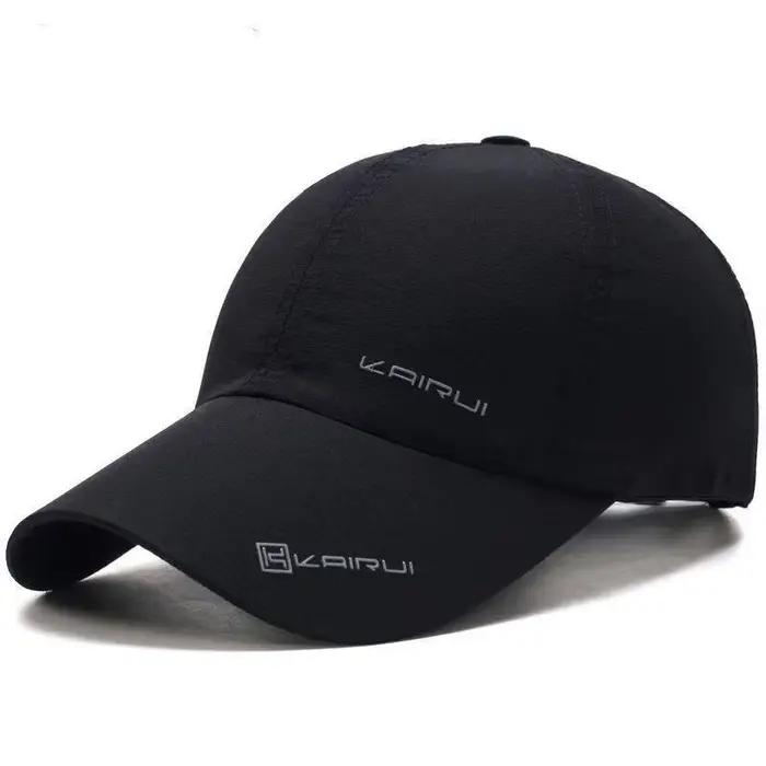 Casquette snapback séchage rapide pêche - Respirable printemps automne - Ajustable protection solaire