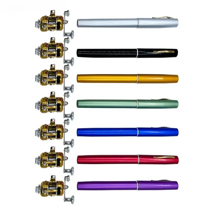 Combo canne télescopique + moulinet pocket pen fishing rod - set compact voyage pêche nomade