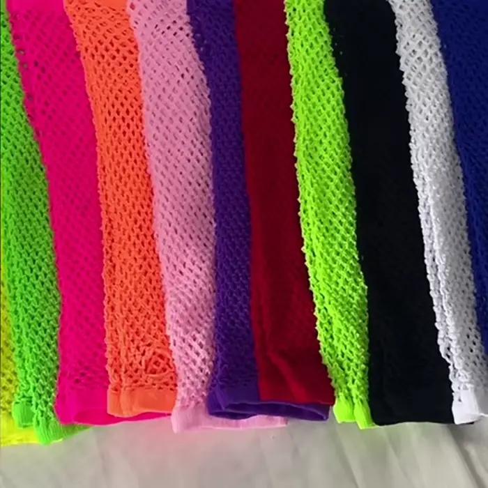 Gants filet pêche résille femme doigts nus pour pêche estivale et protection solaire bras