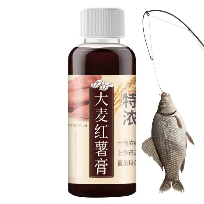 Attractant liquide concentré 60ml à base d'acide fruité - appât puissant pour tous poissons carnassiers