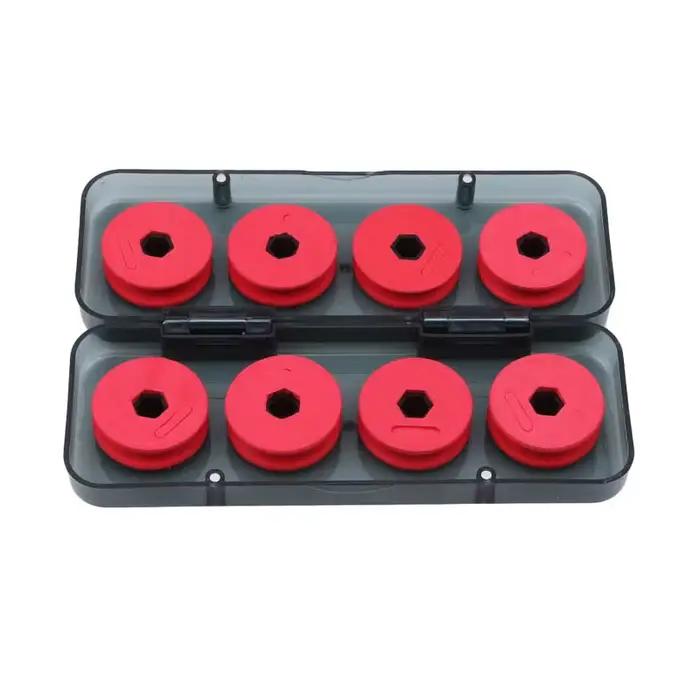 8/16Pcs Foam Winding Board - Bobines et Porte-Lignes pour Organisation Matériel Pêche Accessoire de Rangement