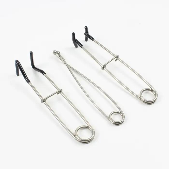 Pince à dégorger poisson en acier inoxydable, outil de pêche portable pour ouvrir la gueule des poissons