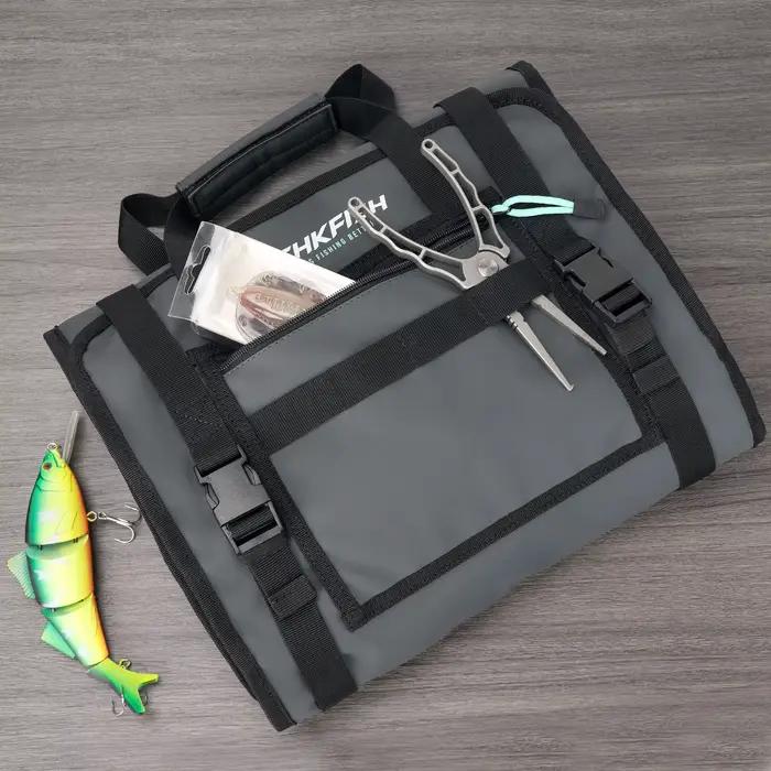 Sac organisateur étanche THKFISH pour poppers et leurres durs avec 7/8 poches pliable grande capacité