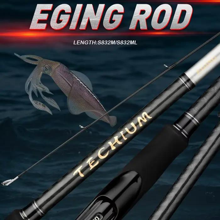 Canne à calmar Egi rod spinning 40T Carbon 95g - Action M/ML pour leurres PE 0.4-1.0 taille #2-4 pêche nocturne