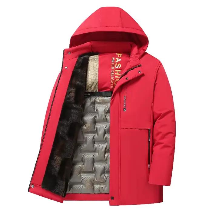 Veste de pêche hiver parka coton coupe-vent chaude confortable mode polyvalente qualité rembourrée