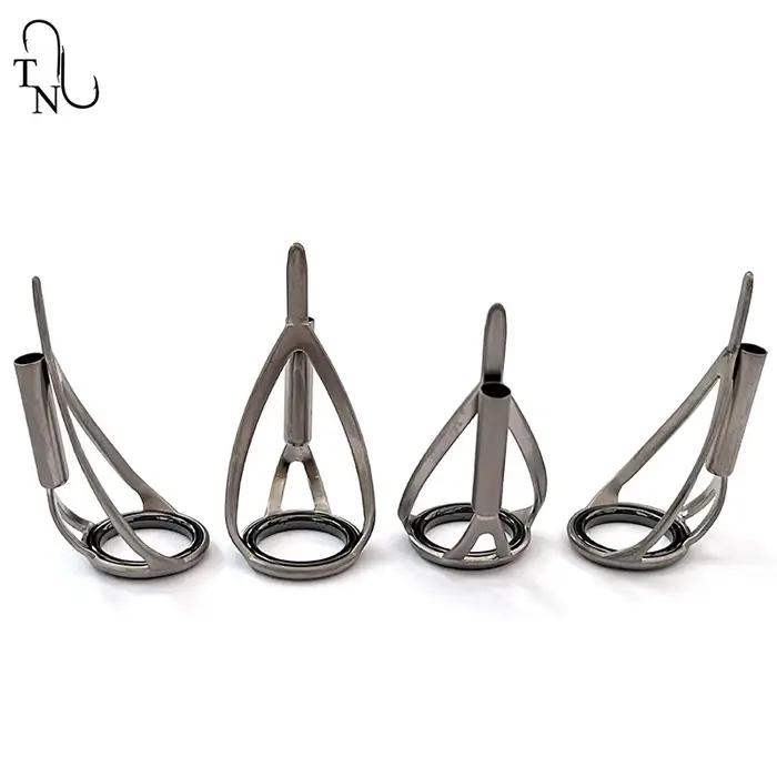 Kit 5 pièces TN99 TUCRLST anneaux guidon canne pêche rechange réparation eau salée