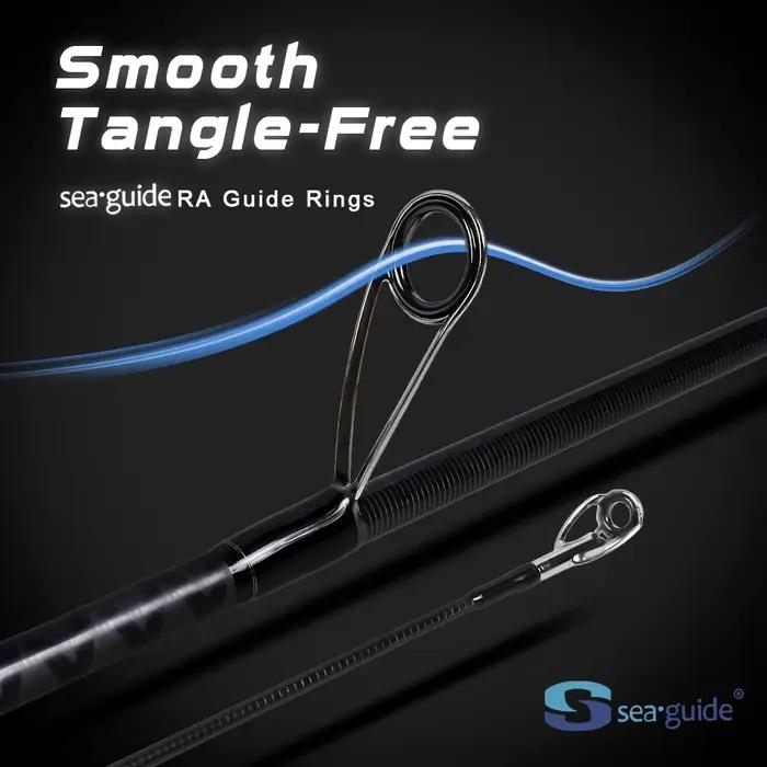 Canne à pêche spinning MIFINE JIG SMART SPIN 2.29m pour bar et carnassiers eau douce/salée 4-18g