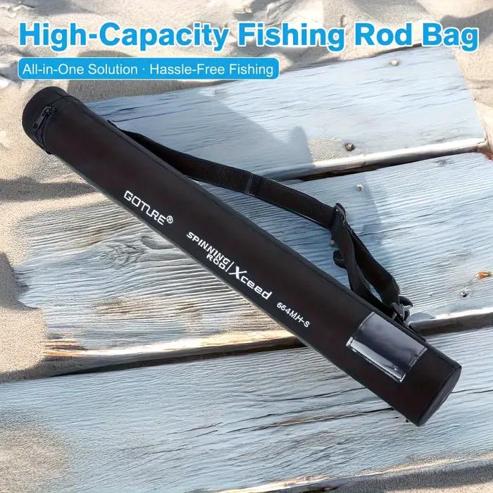 Tube de protection pour canne à pêche portable Goture, résistant aux chocs, sac de voyage pêche