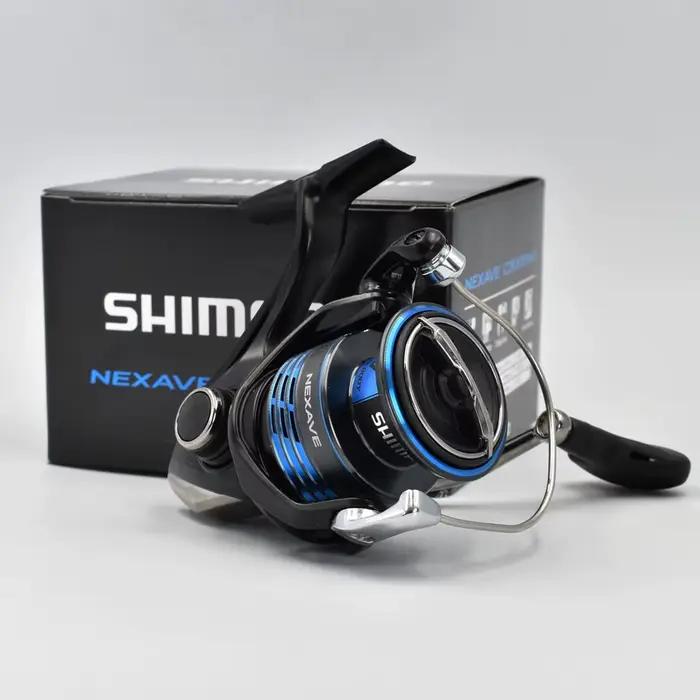 Moulinet spinning SHIMANO NEXAVE 2021 - bobine AR-C pour mer et eau douce, ratios 5.0:1 à 6.2:1