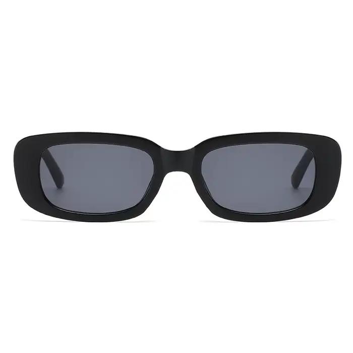 Lunettes de pêche rétro rectangle - Petit format - Voyage plage été UV400