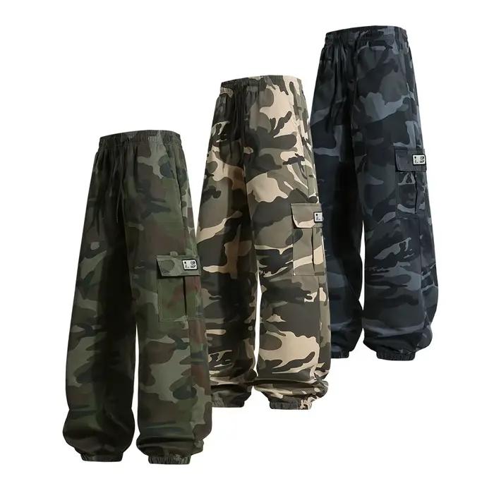 Salopette camouflage tactique pour hommes - Multi-poches qualité - Parfait entraînement pêche