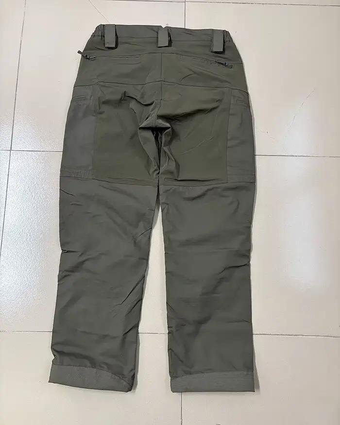 Pantalon tactique pêche polyvalent résistant pour pêche sportive et randonnée aquatique