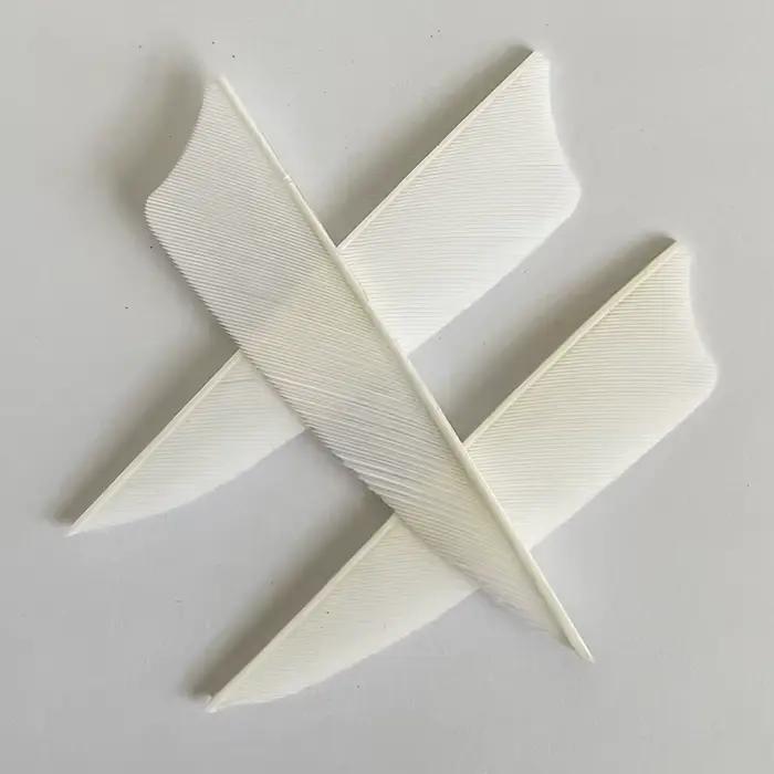 50 plumes de dinde naturelles pour empennage flèches pêche, accessoires DIY traditionnels