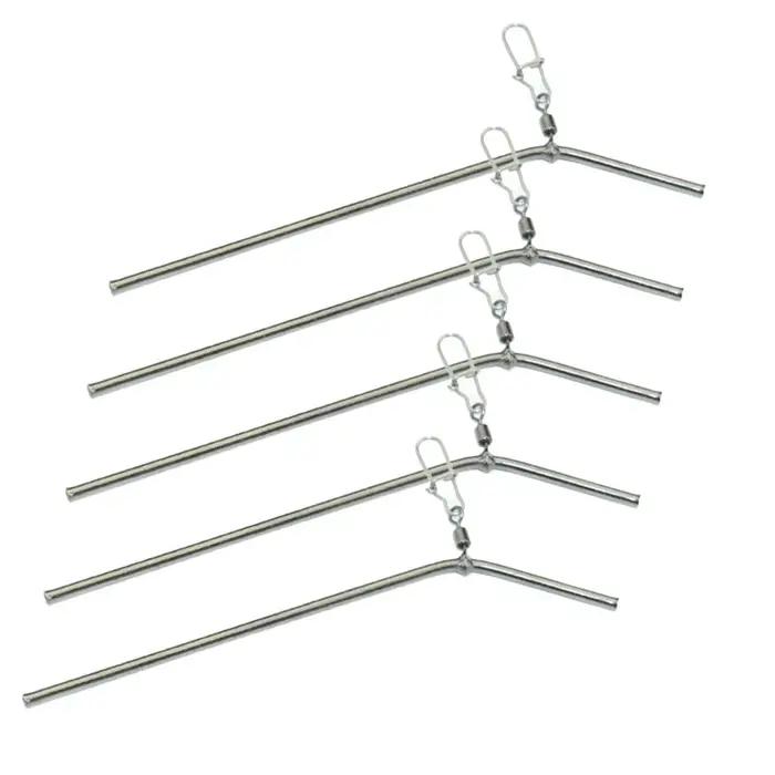 5 pièces anti-emmêlement laiton pour pêche à la carpe - Connecteurs équilibreurs tubes 50/70/90mm