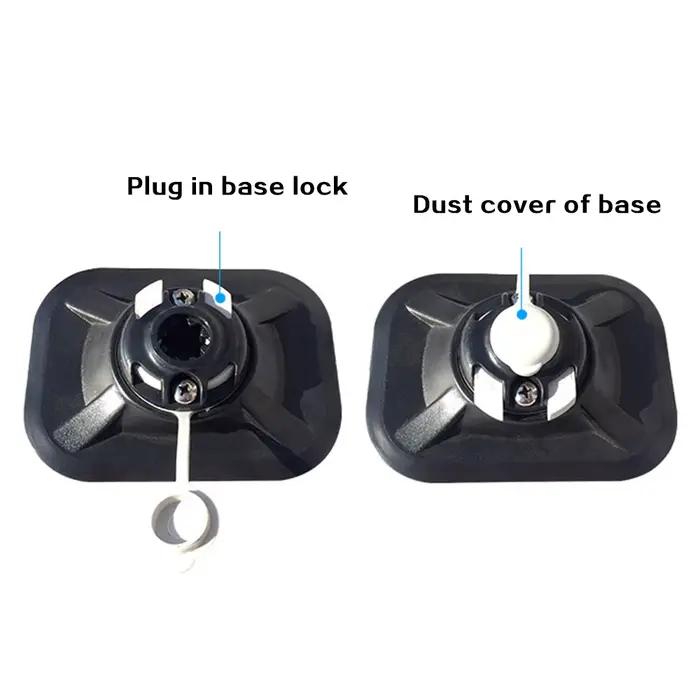 Support de sondeur poissons rotatif 360° - Montage ajustable pour bateau gonflable et kayak