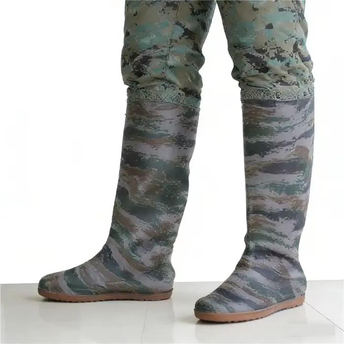 Waders de pêche néoprène souple hauts imperméables - Bottes de pêche à gué taille petite conseil +2 tailles