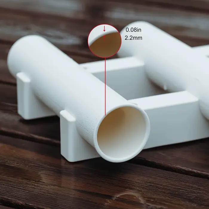 Support de canne à pêche portable léger - Rack tube montage bracket pour bateau plastique durable