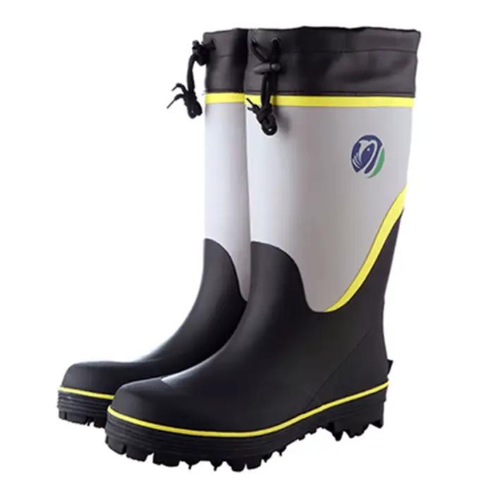 Waders de pêche à la mouche imperméables cheville haute semelle caoutchouc antidérapante homme femme