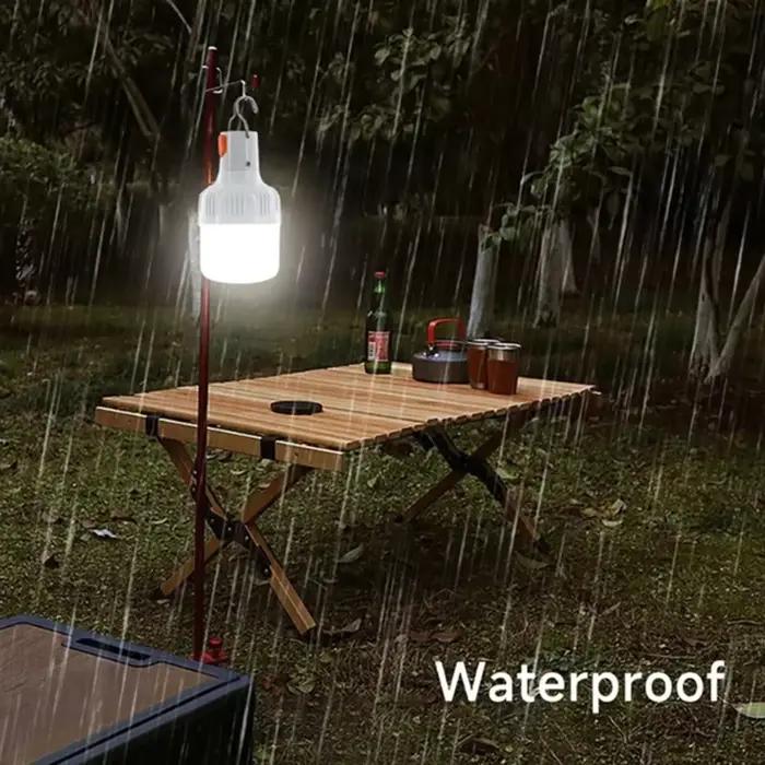 Lampe LED rechargeable USB 60W pour pêche, camping et urgence portable LT014