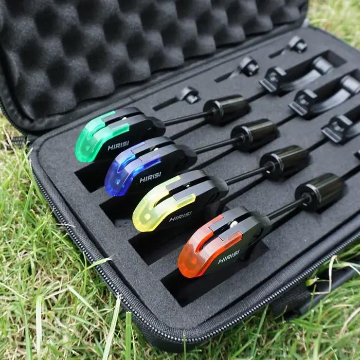 Base amovible B2013 pour alarmes de pêche Hirisi - Support réglable pour indicateurs et swingers carpe