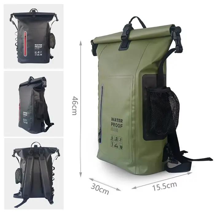 Sac étanche kayak PVC imperméable pour randonnée aquatique plongée rafting canoë et pêche occasion spéciale
