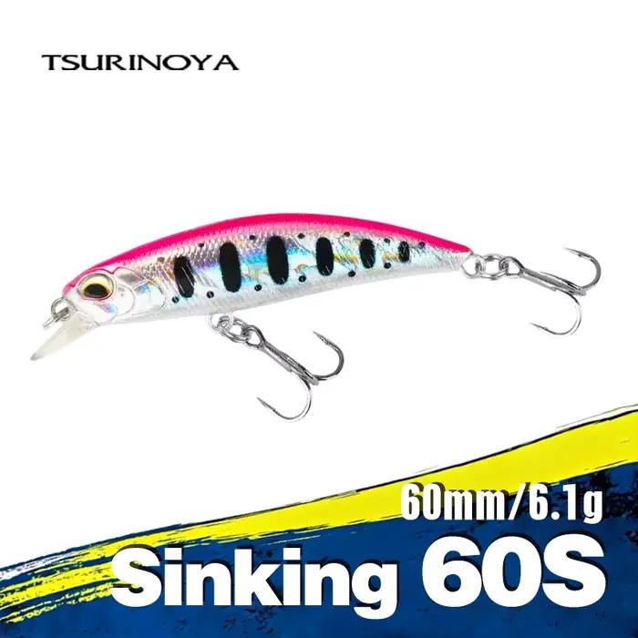 Leurre Tsurinoya DW67 Minnow Coulant pour Brochet Perche et Truite Occasions Spéciales Pêche en Rivière