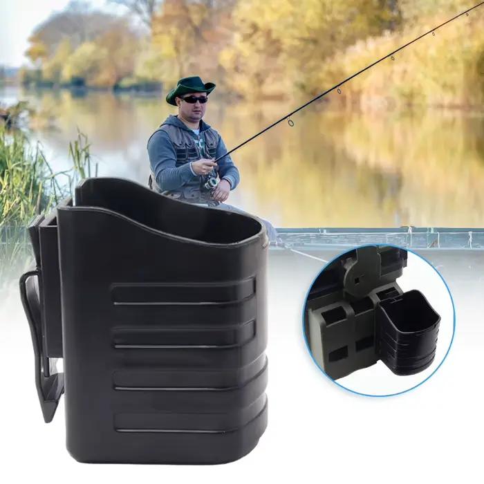 Porte-gobelet vertical pour boîte Meiho - Accessoire rangement boissons pêche