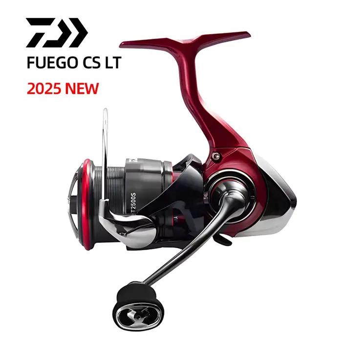 Moulinet Spinning DAIWA FUEGO CS LT 2025 Nouveau - 6+1BB Drag 12KG Roue Spinning Baitcasting Polyvalent