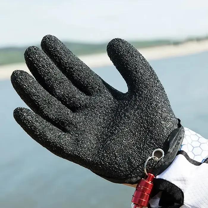 Gants de pêche antidérapants et durables, imperméables et résistants aux coupures pour la pêche et le travail