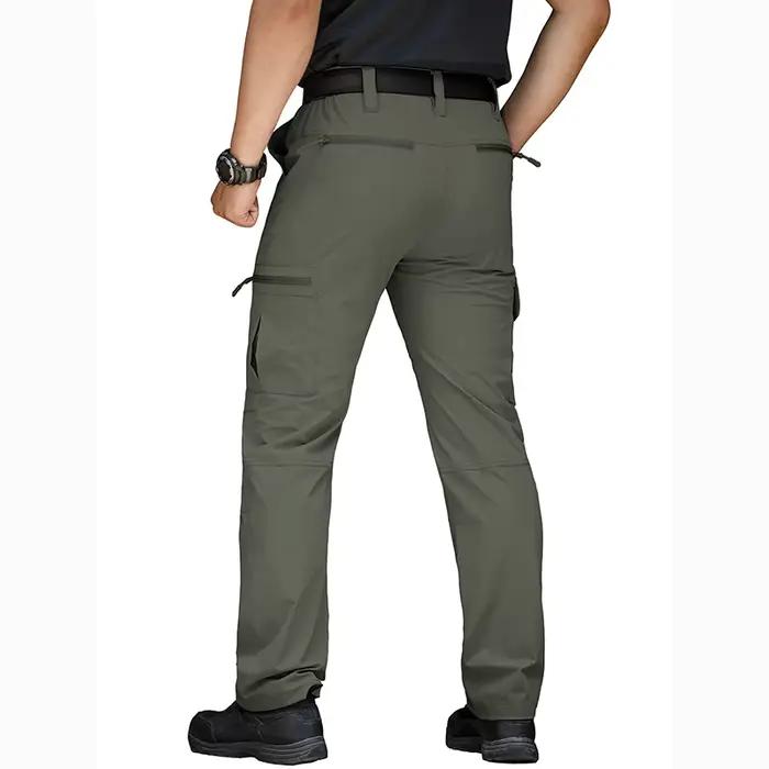 Pantalon pêche léger séchage rapide imperméable randonnée travail hommes cargo technique