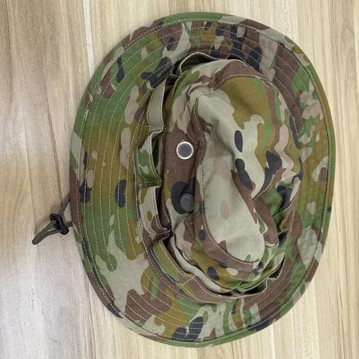 Chapeau pêche camouflage désert australien - Bonnet boonie pêche tous temps protection complète